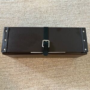 Alaia Leather Strap Shoe Box